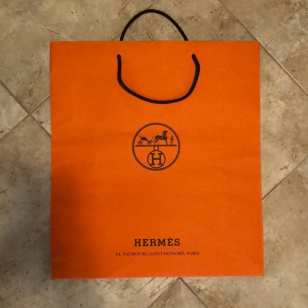 Hermès shopping bag